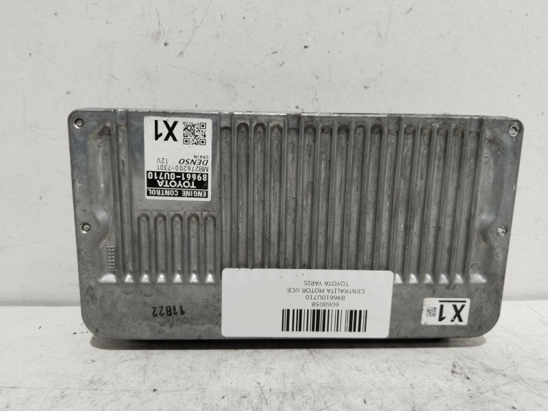 Recambio de centralita motor uce para toyota yaris hybrid active referencia OEM IAM 896610U710  