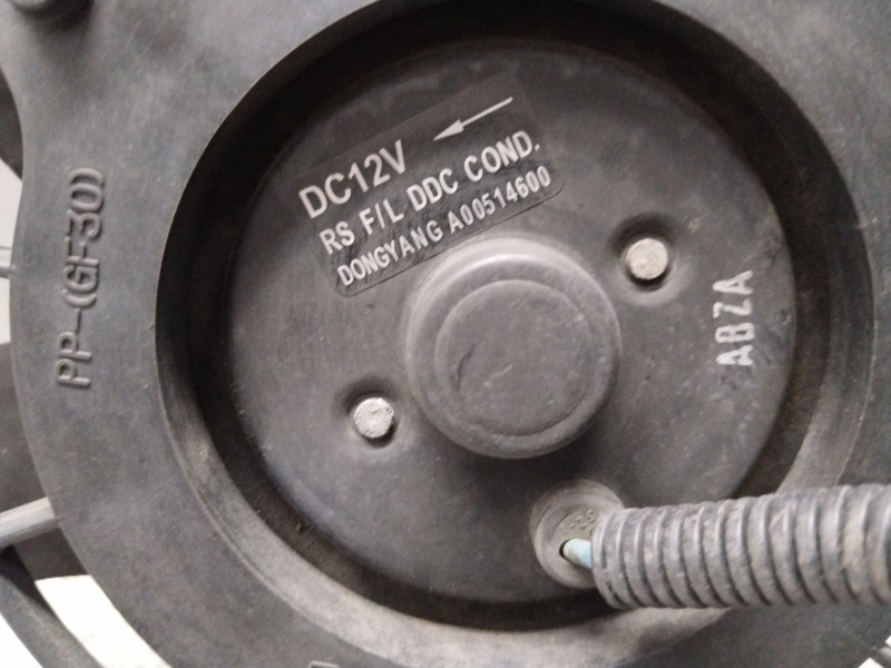 Recambio de electroventilador para kia carens 2.0 crdi ex monovolumen referencia OEM IAM A00514600  