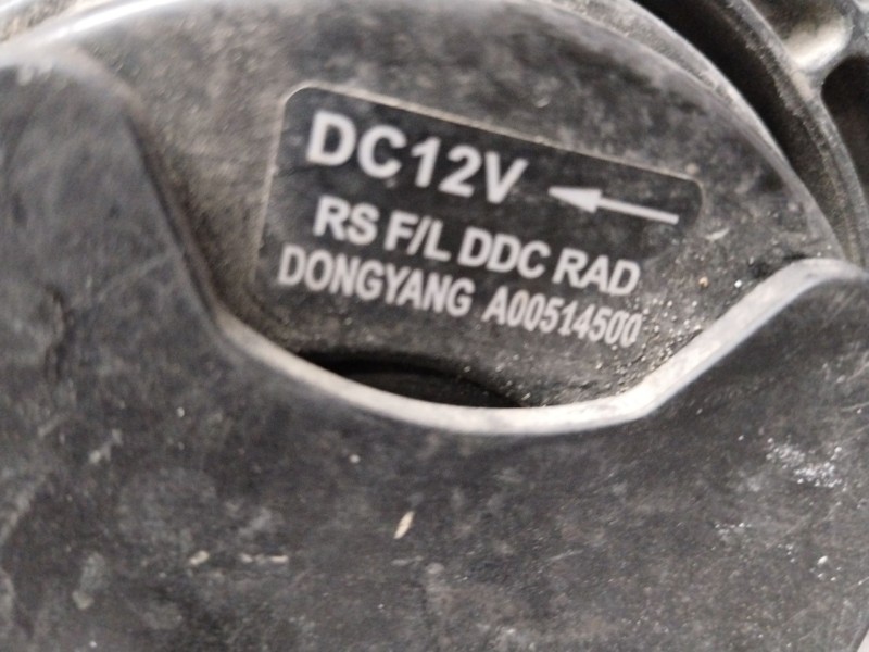 Recambio de electroventilador para kia carens 2.0 crdi ex monovolumen referencia OEM IAM A00514500  K2KB15XXX