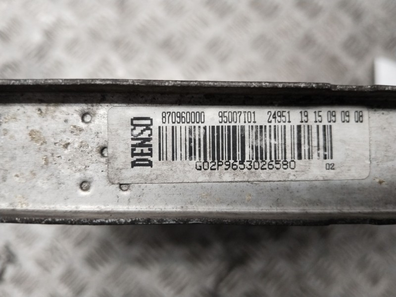 Recambio de radiador agua para citroën c3 1.4 hdi cool referencia OEM IAM 870860300  