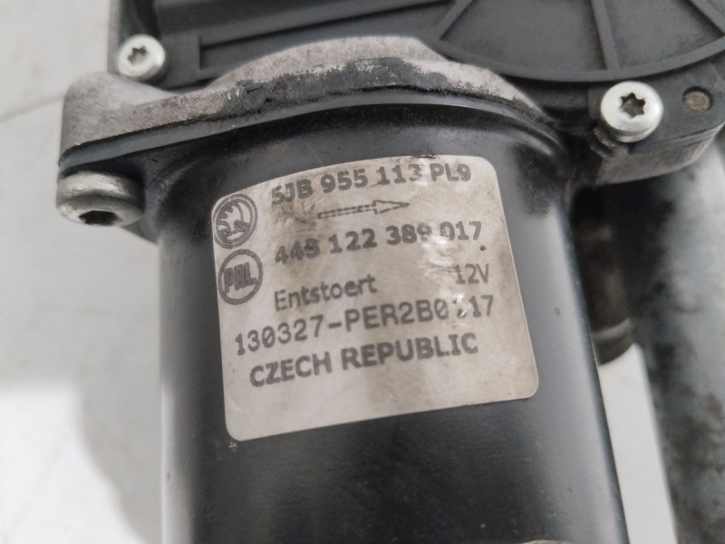 Recambio de motor limpia delantero para seat toledo iv (kg3) 1.6 tdi referencia OEM IAM 5JB955113  