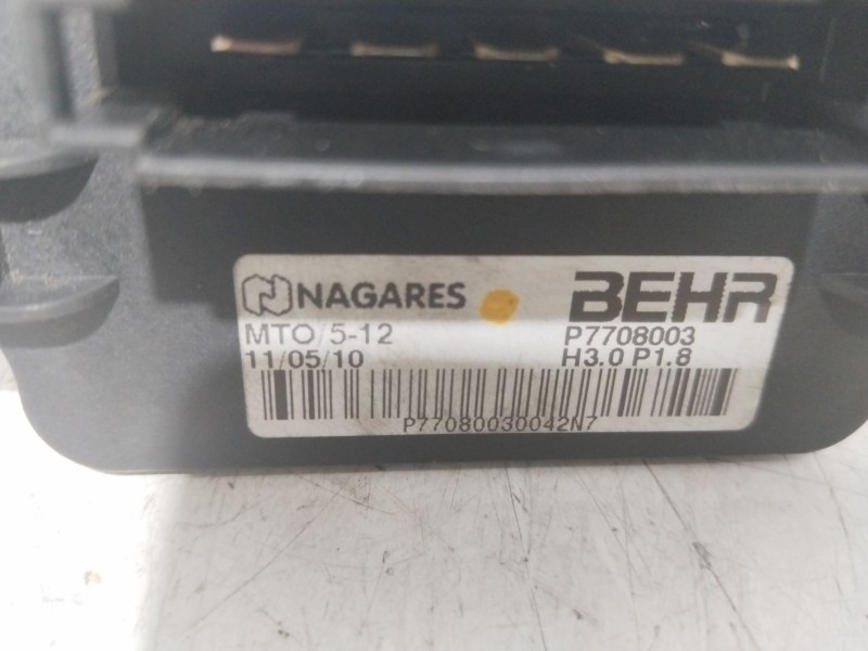 Recambio de resistencia calefaccion para peugeot 3008 i monospace (0u_) 2.0 hdi referencia OEM IAM P7708003  