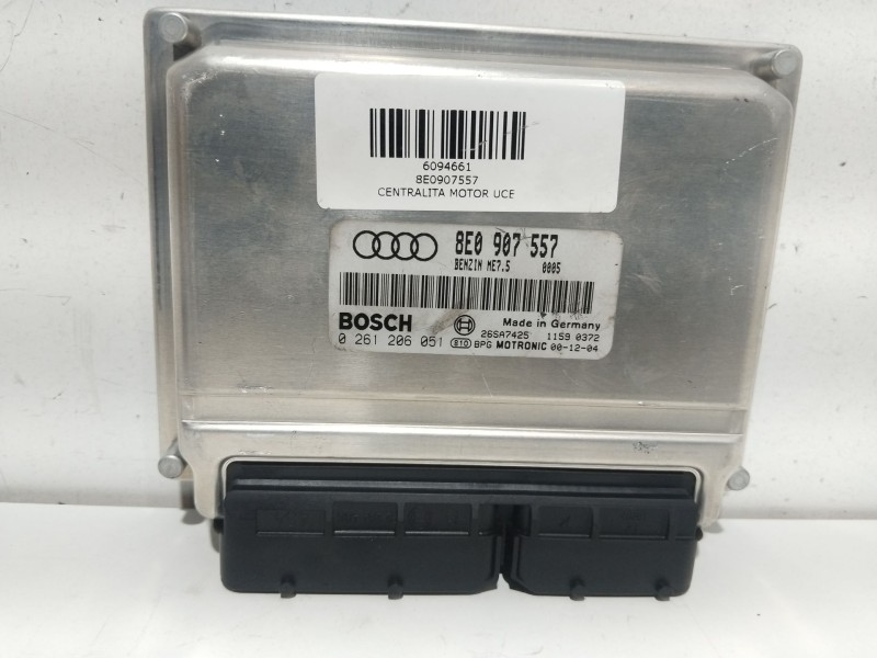 Recambio de centralita motor uce para audi a4 berlina (8e) 2.0 referencia OEM IAM 8E0907557  