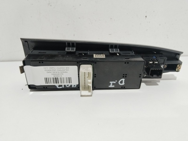 Recambio de mando elevalunas delantero izquierdo para kia cerato i sedán (ld) 1.6 referencia OEM IAM 621W05560   Recambio de mando elevalunas delantero izquierdo para kia cerato i sedán (ld) 1.6 referencia OEM IAM 621W05560