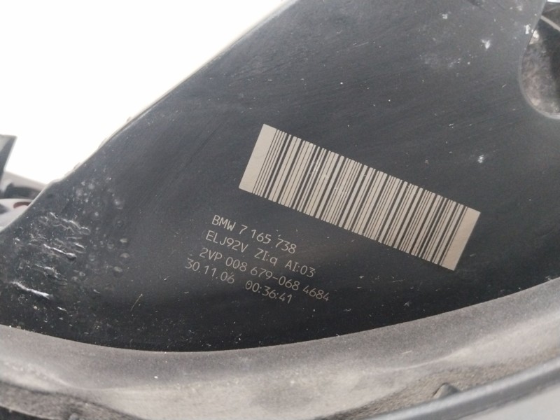 Recambio de piloto trasero derecho para bmw serie 5 berlina (e60) 530d referencia OEM IAM 7165738  