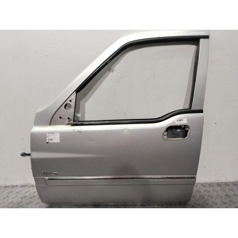 Recambio de puerta delantera izquierda para ssangyong musso pick up 2.9 referencia OEM IAM 6200105065 PLATA PLATA