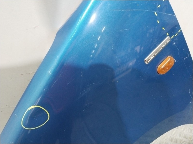 Recambio de aleta delantera izquierda para mg mg tf 115 referencia OEM IAM   AZUL