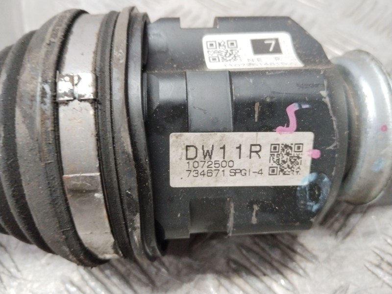 Recambio de transmision delantera derecha para toyota prius (nhw30) plug-in hybrid advance referencia OEM IAM DW11R  1072500