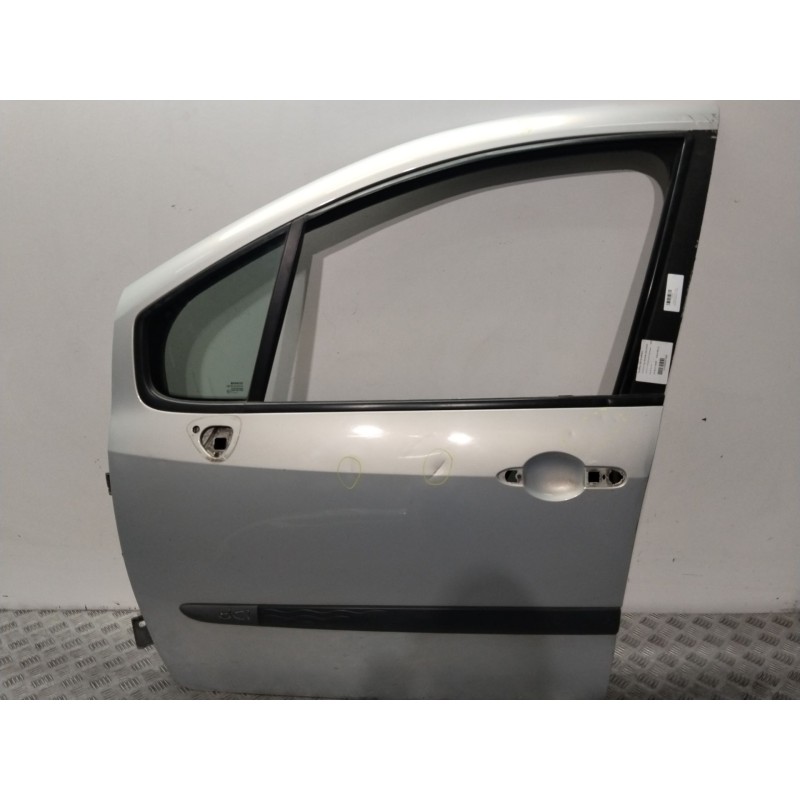 Recambio de puerta delantera izquierda para renault modus confort dynamique referencia OEM IAM 801019830R PLATA 