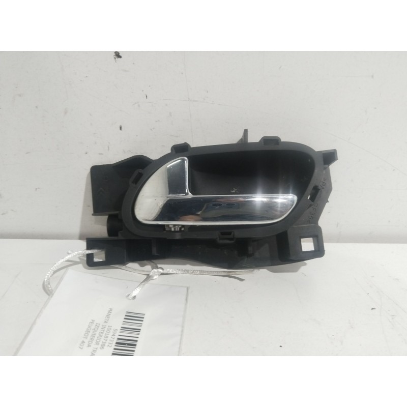 Recambio de maneta interior trasera izquierda para peugeot 407 st confort pack referencia OEM IAM 100187386  