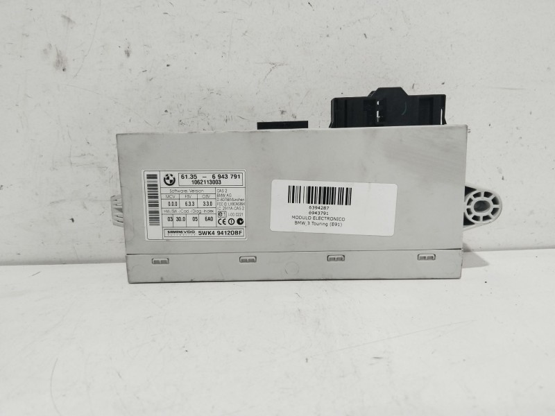 Recambio de modulo electronico para bmw 3 touring (e91) 320 d referencia OEM IAM 6943791  
