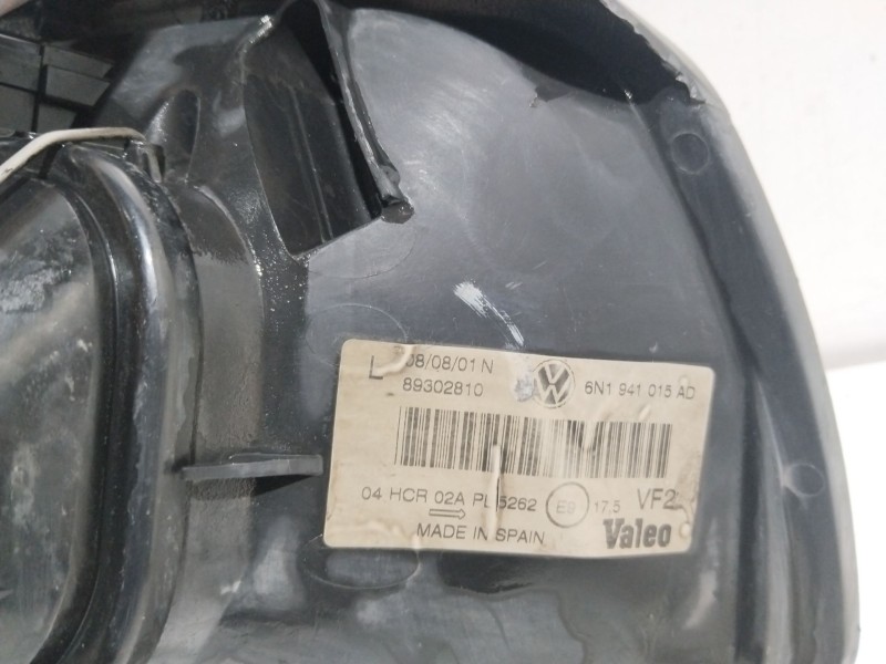 Recambio de faro izquierdo para volkswagen polo (9n1) gt referencia OEM IAM 6n1941015ad  