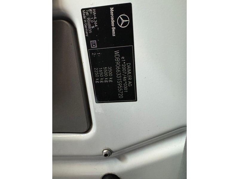 mercedes-benz sprinter 3,5-t furgoneta (b906) del año 2014 mercedes-benz sprinter 3,5-t furgoneta (b906) del año 2014