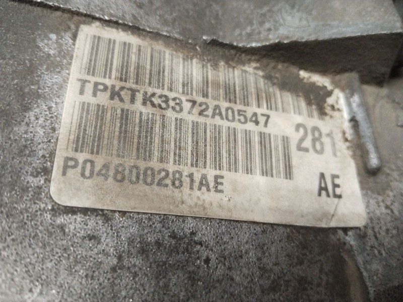 Recambio de caja cambios para chrysler pt cruiser (pt_) 2.0 referencia OEM IAM TPKTK P04800281AE TPKTK3372A0547