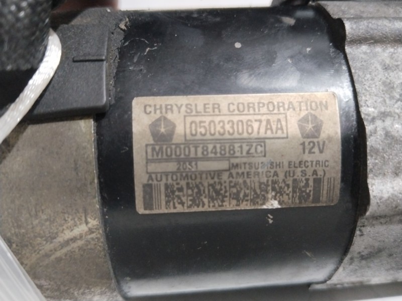 Recambio de motor arranque para chrysler pt cruiser (pt_) 2.0 referencia OEM IAM M000T84881ZC  