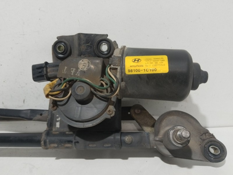 Recambio de motor limpia delantero para hyundai getz (tb) 1.1 referencia OEM IAM 981001C100  