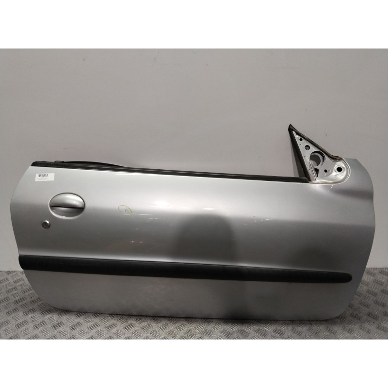 Recambio de puerta delantera derecha para peugeot 206 cc (2d) 2.0 s16 referencia OEM IAM   GRIS