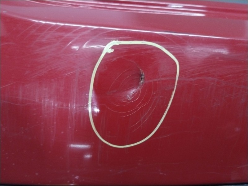 Recambio de paragolpes trasero para peugeot 207/207+ (wa_, wc_) 1.4 16v referencia OEM IAM 9654549377  ROJO