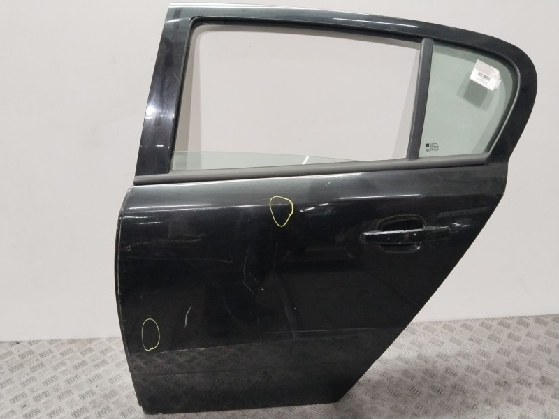 Recambio de puerta trasera izquierda para opel astra g berlina comfort referencia OEM IAM 09132037 NEGRO NEGRO