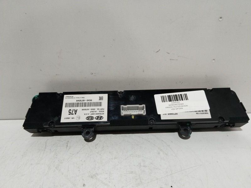 Recambio de mando multifuncion para kia optima concept referencia OEM IAM 96540A8750WK  