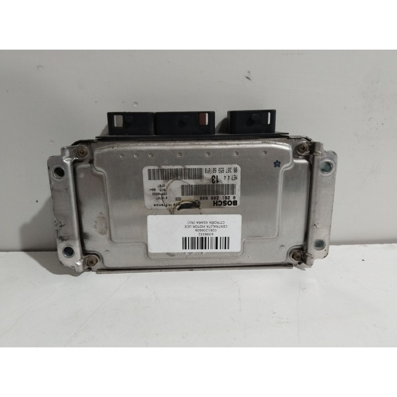 Recambio de centralita motor uce para citroën xsara (n1) 1.6 16v referencia OEM IAM 0261206606 9638765980 