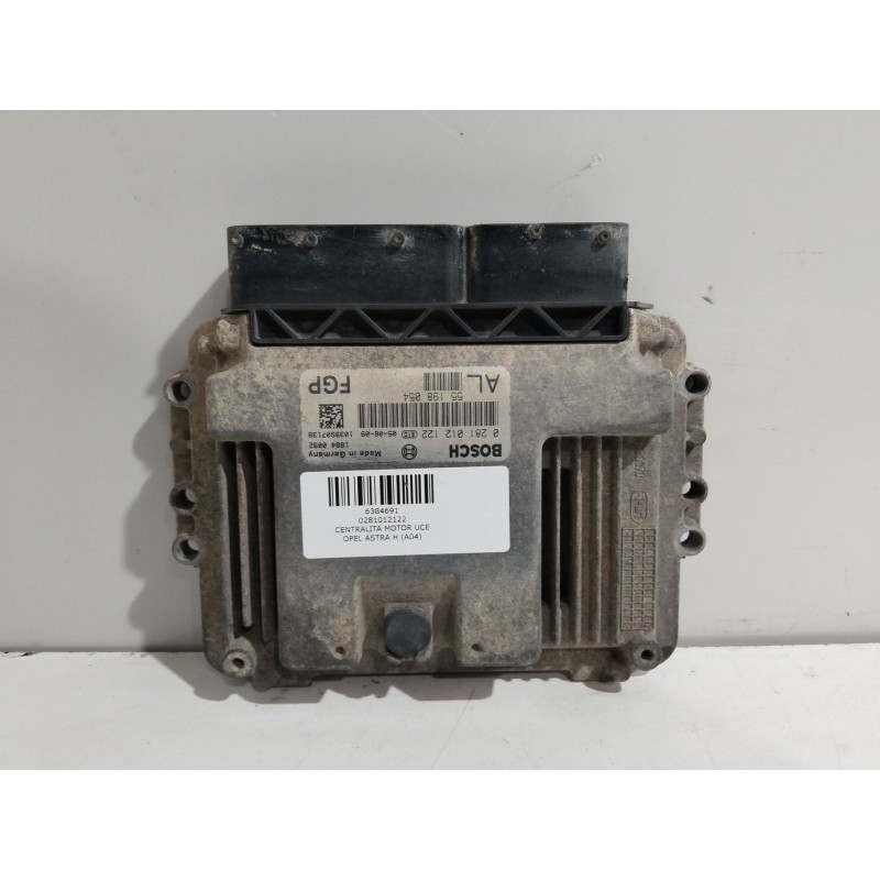 Recambio de centralita motor uce para opel astra h (a04) 1.9 cdti (l48) referencia OEM IAM 0281012122  
