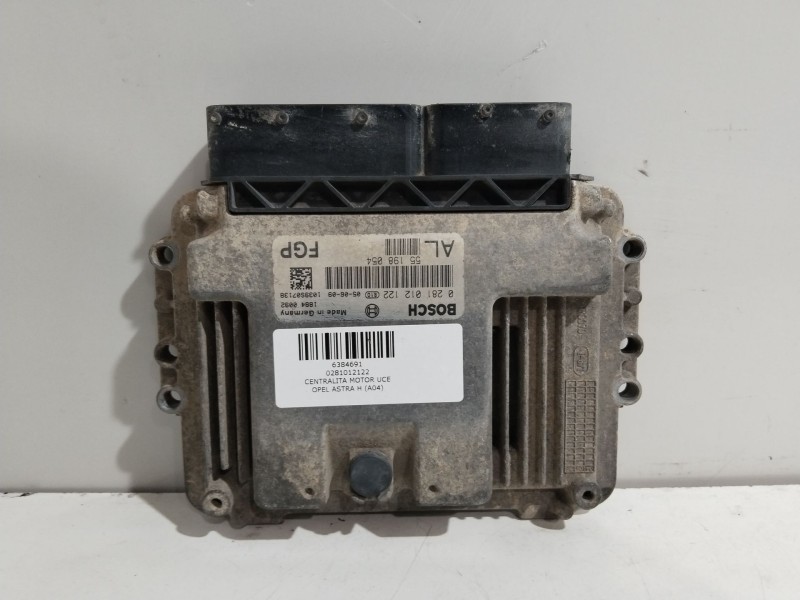 Recambio de centralita motor uce para opel astra h (a04) 1.9 cdti (l48) referencia OEM IAM 0281012122  