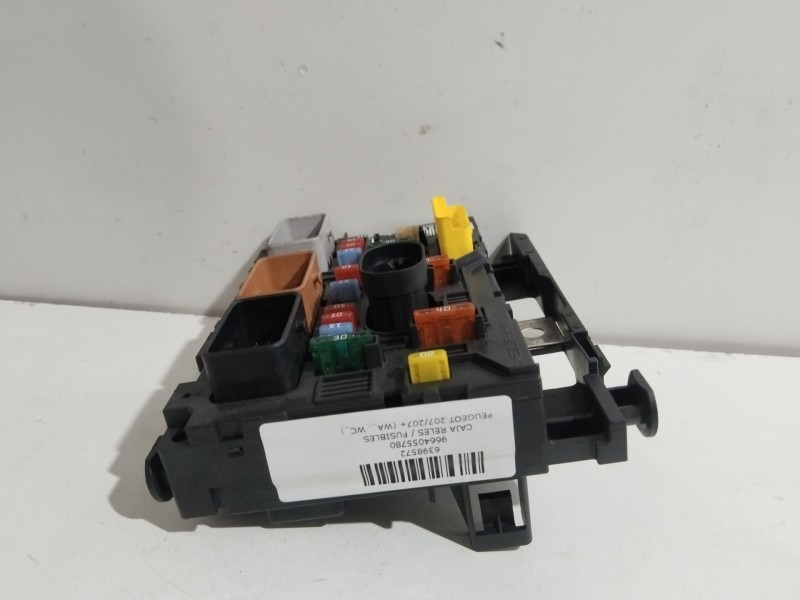 Recambio de caja reles / fusibles para peugeot 207/207+ (wa_, wc_) 1.4 16v referencia OEM IAM 9664055780  