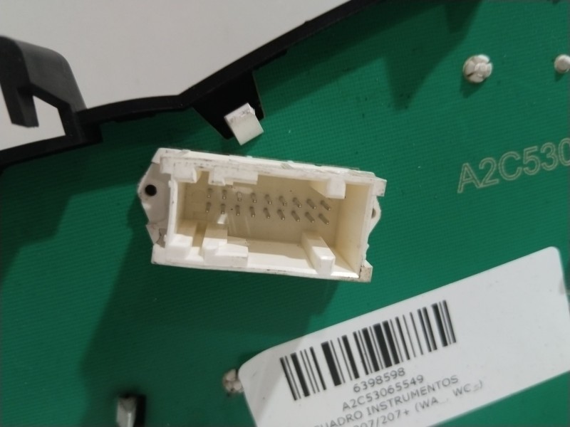 Recambio de cuadro instrumentos para peugeot 207/207+ (wa_, wc_) 1.4 16v referencia OEM IAM A2C53065549  
