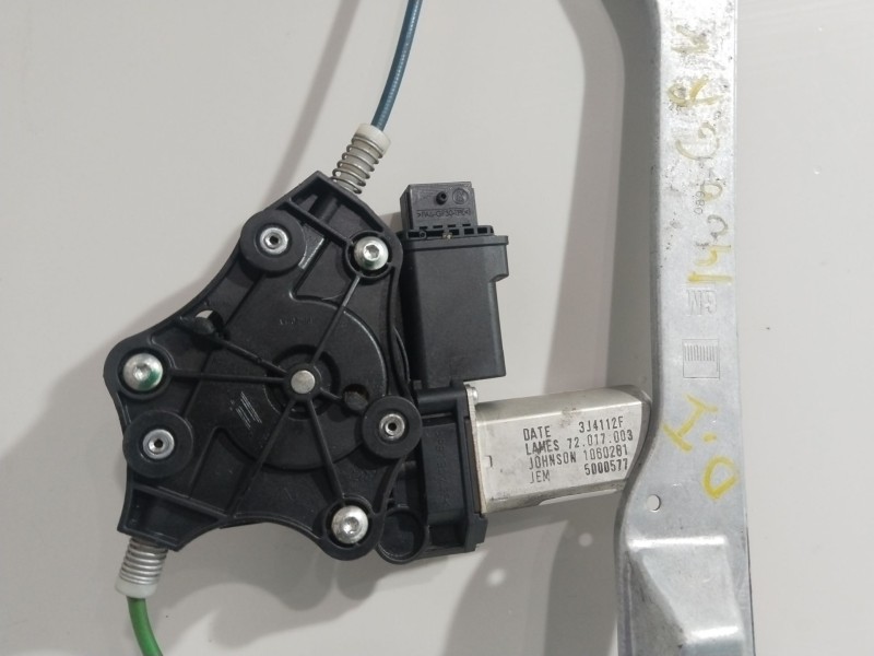 Recambio de elevalunas delantero izquierdo para opel corsa d cosmo referencia OEM IAM 5000577 3J4112F 