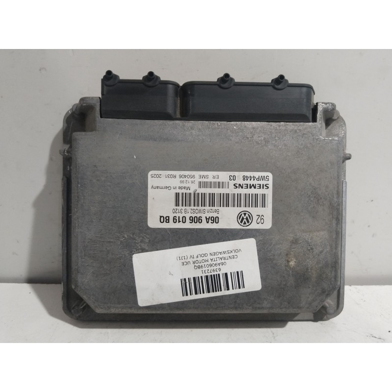 Recambio de centralita motor uce para volkswagen golf iv (1j1) 1.6 referencia OEM IAM 06A906019BQ  