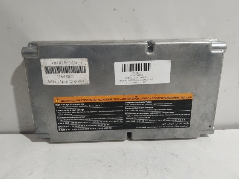 Recambio de unidad de control para nissan qashqai / qashqai +2 i (j10, nj10, jj10e) 2.0 referencia OEM IAM 293A03NA0C  