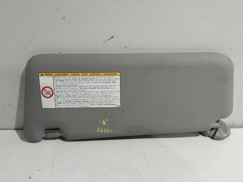 Recambio de parasol derecho para toyota iq 2 referencia OEM IAM   