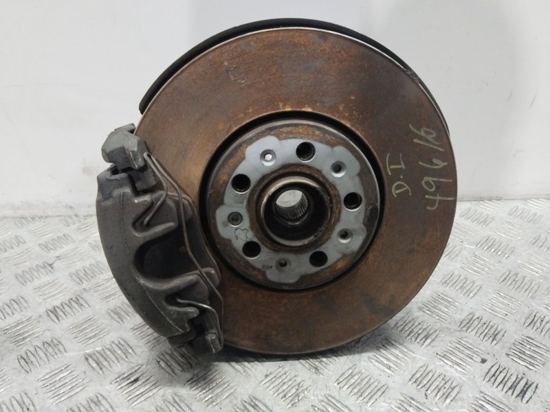 Recambio de mangueta delantera izquierda para skoda rapid active referencia OEM IAM 6Q0407255AC  