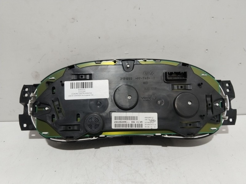 Recambio de cuadro instrumentos para dacia dokker monospace (ke_) 1.5 dci (keaj, keah) referencia OEM IAM 2131255  