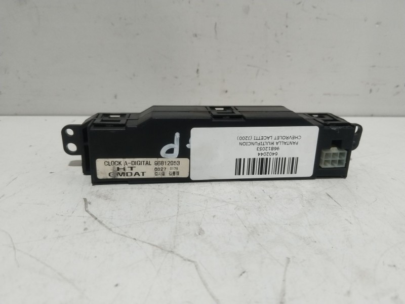 Recambio de pantalla multifuncion para chevrolet lacetti (j200) 1.6 referencia OEM IAM 96812053  