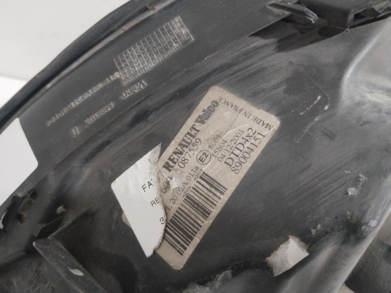 Recambio de faro derecho para renault scenic (ja..) 1.6 16v expression referencia OEM IAM   