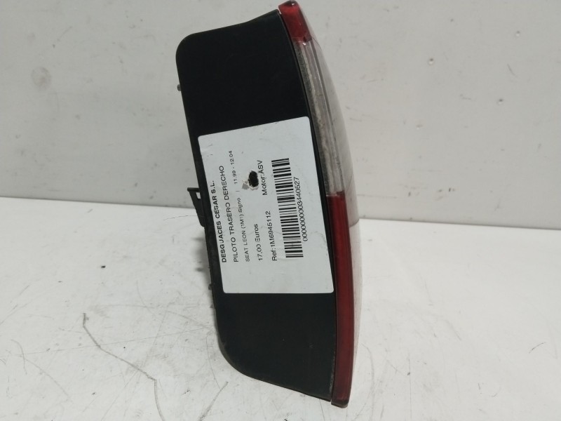 Recambio de piloto trasero derecho para seat leon (1m1) signo referencia OEM IAM 1M6945112  