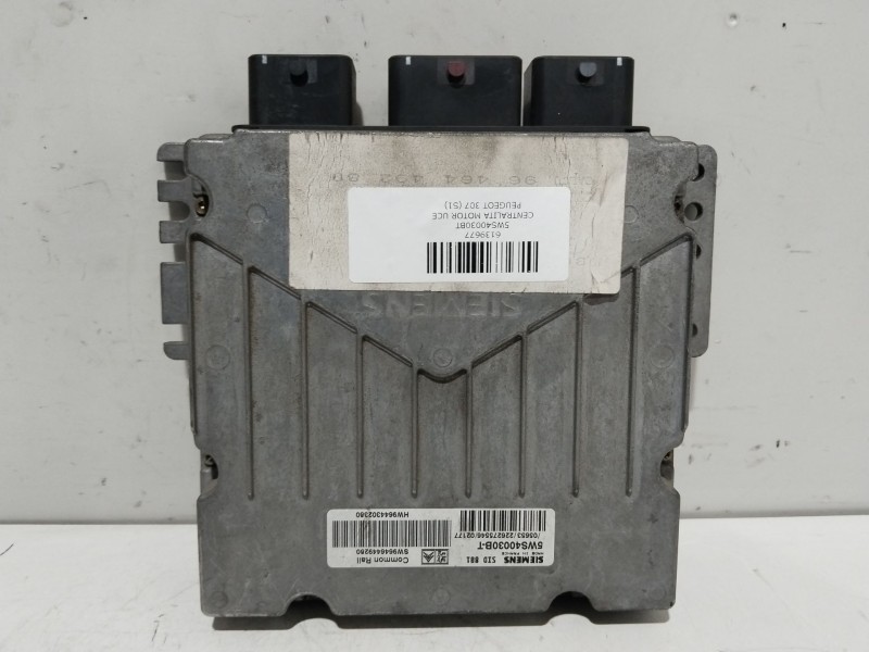 Recambio de centralita motor uce para peugeot 307 (s1) xt referencia OEM IAM 5WS40030BT  9646449280