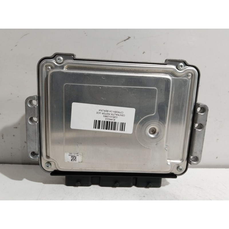 Recambio de centralita motor uce para citroën c4 berlina collection referencia OEM IAM 0281012985  