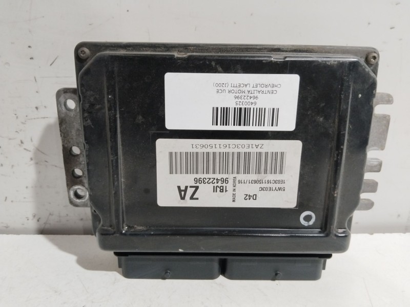Recambio de centralita motor uce para chevrolet lacetti (j200) 1.6 referencia OEM IAM 96422396  