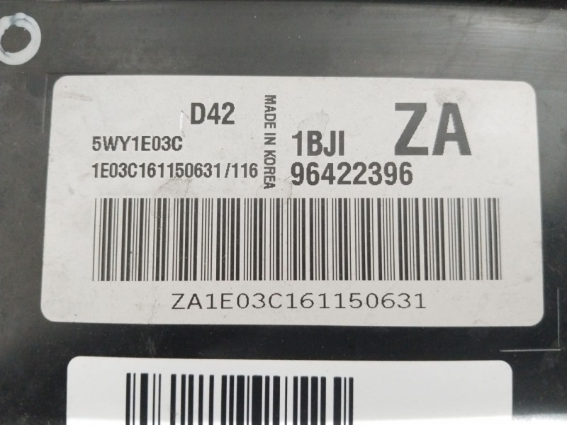 Recambio de centralita motor uce para chevrolet lacetti (j200) 1.6 referencia OEM IAM 96422396  