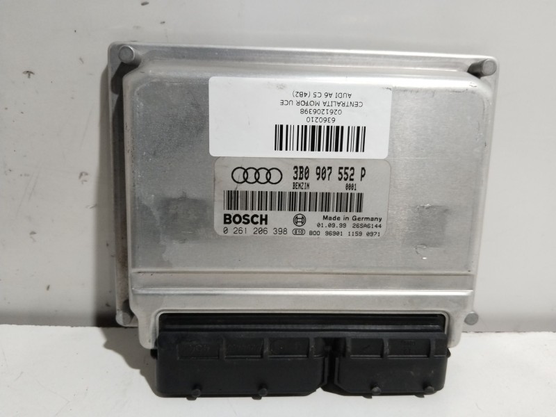 Recambio de centralita motor uce para audi a6 c5 (4b2) 2.4 referencia OEM IAM 0261206398  