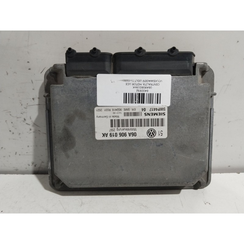 Recambio de centralita motor uce para volkswagen golf iv (1j1) 1.6 referencia OEM IAM 06A906019AK  