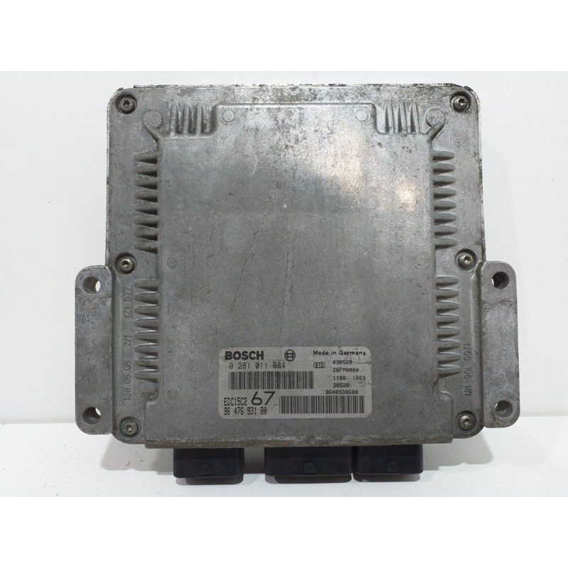 Recambio de centralita motor uce para citroën xsara picasso 2.0 hdi exclusive referencia OEM IAM 0281011084 9647693180 