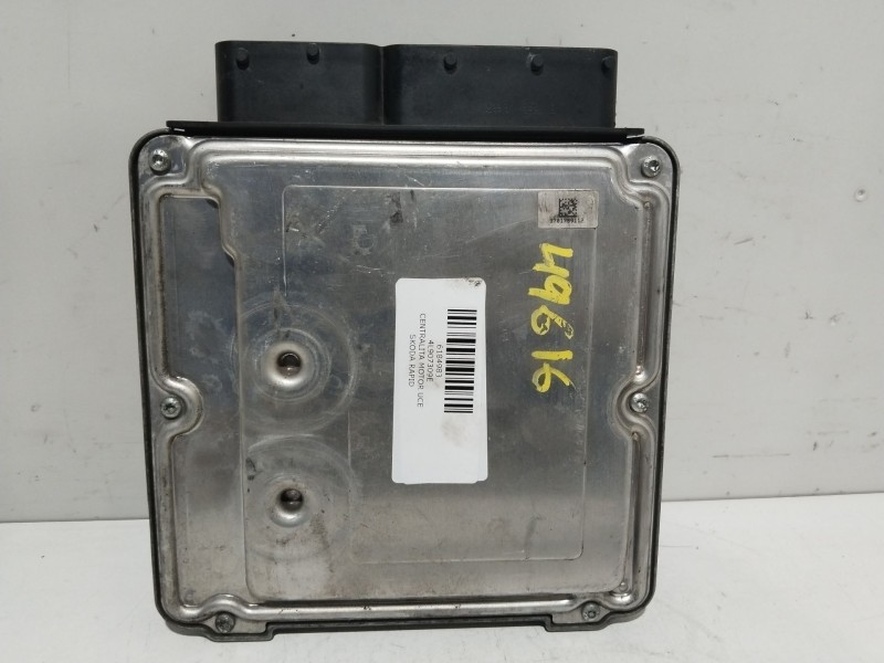 Recambio de centralita motor uce para skoda rapid active referencia OEM IAM 4L907309E  