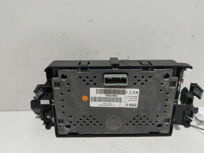 Recambio de pantalla multifuncion para renault laguna iii privilege referencia OEM IAM 280340026R  