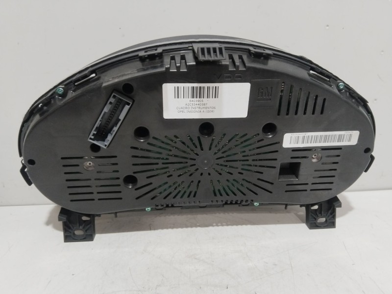 Recambio de cuadro instrumentos para opel insignia a (g09) 2.0 cdti (68) referencia OEM IAM A2C53440387  