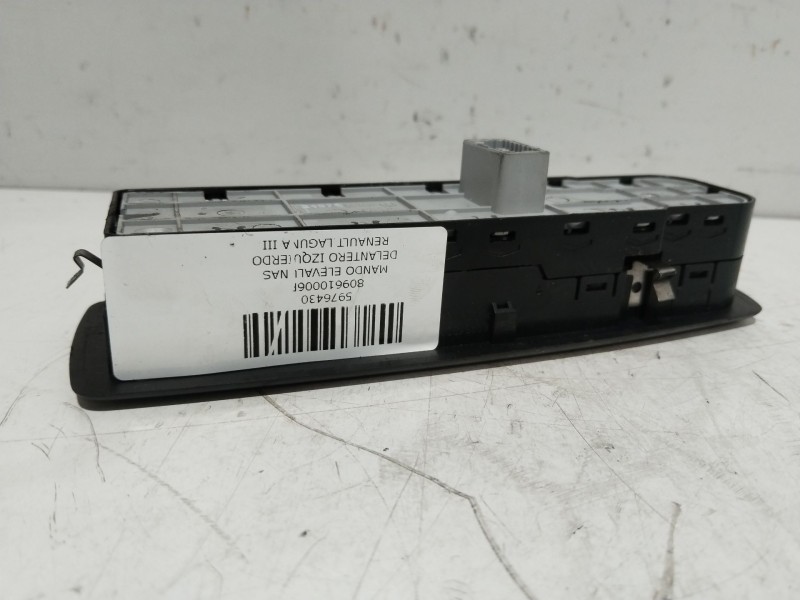 Recambio de mando elevalunas delantero izquierdo para renault laguna iii privilege referencia OEM IAM 809610006R  