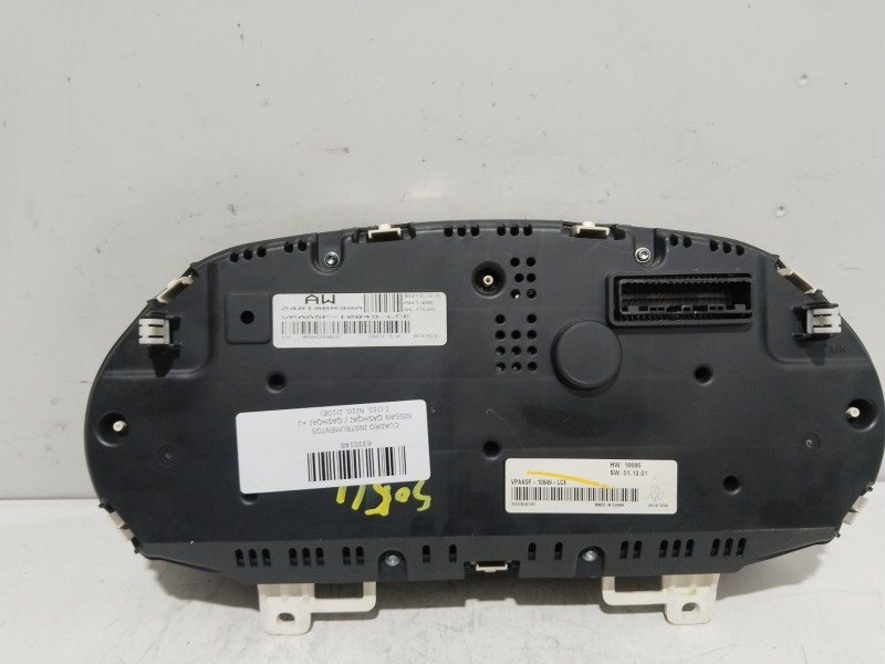 Recambio de cuadro instrumentos para nissan qashqai / qashqai +2 i (j10, nj10, jj10e) 1.5 dci referencia OEM IAM   